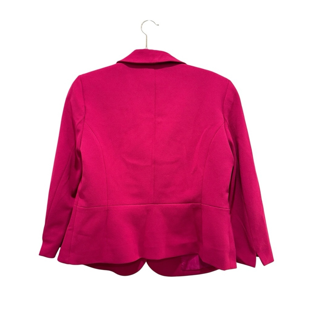NWT Le Suit Shawl-Collar Jacket & Sheath Dress Suit Set Career Office Pink Sz 6 - Picture 5 of 14